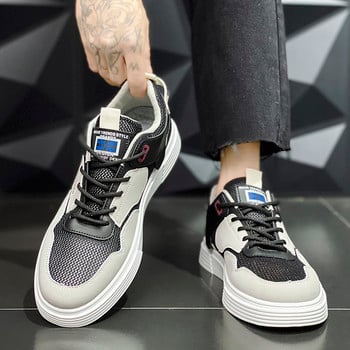 2023 New Men Casual Sneakers Ανοιξιάτικα φθινοπωρινά Vulcanized Ανδρικά αθλητικά παπούτσια για περπάτημα Αθλητικά παπούτσια εξωτερικού χώρου Ανδρικά αθλητικά παπούτσια μαλακά παπούτσια