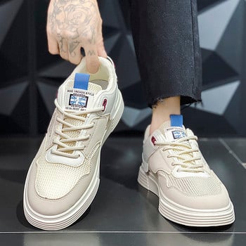 2023 New Men Casual Sneakers Ανοιξιάτικα φθινοπωρινά Vulcanized Ανδρικά αθλητικά παπούτσια για περπάτημα Αθλητικά παπούτσια εξωτερικού χώρου Ανδρικά αθλητικά παπούτσια μαλακά παπούτσια