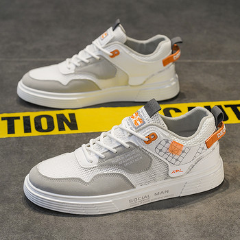 2023 New Men Casual Sneakers Ανοιξιάτικα φθινοπωρινά Vulcanized Ανδρικά αθλητικά παπούτσια για περπάτημα Αθλητικά παπούτσια εξωτερικού χώρου Ανδρικά αθλητικά παπούτσια μαλακά παπούτσια