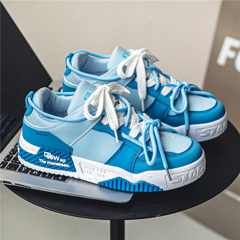 Utcai lila Férfi gördeszkás cipők Bőr Platform Férfi Cipők Kényelmes Csúszásgátló Férfi Dizájner Cipők Zapatillas De Hombre