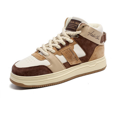 Tavaszi őszi zöld vaskos férfi gördeszkacipő divat, kiváló minőségű tervezői tornacipő férfi kényelmes alkalmi férfi sportcipő