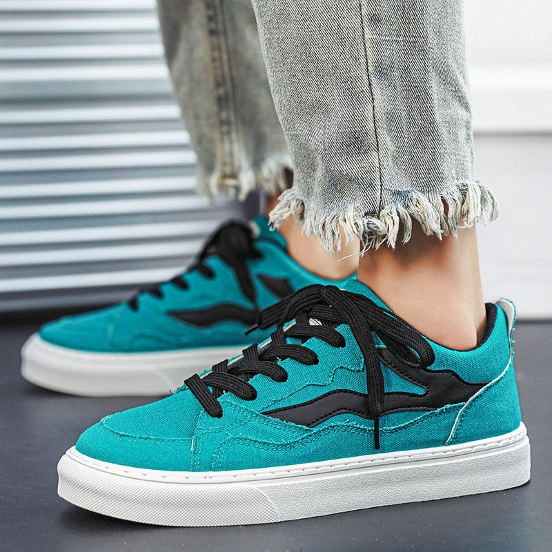 2023 New Fashion Flat Pantofi de skateboard pentru bărbați Pantofi sport anti-alunecare, respirabili, Bărbați, moale, confortabili, pantofi din pânză, mărimea bărbaților 39-44