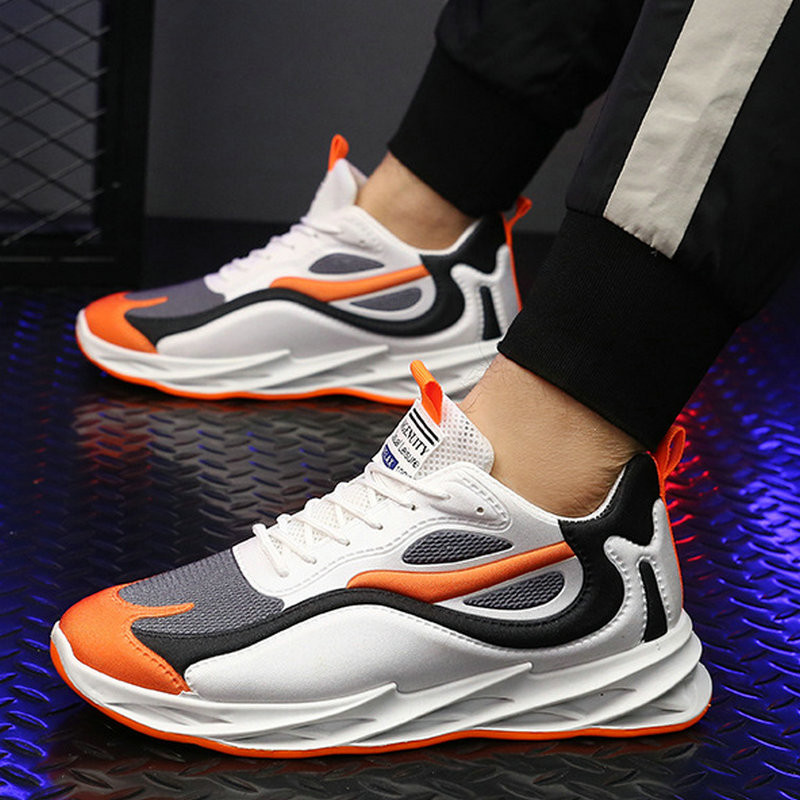 Kvaliteetsed 2023. aasta kevade meeste moevärviga sobivad jalatsid Hingavad tossud Kerged trendijooksujalatsid Meeste Zapatillas De