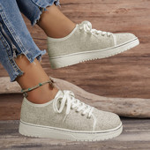 Naiste paeltega esiosa lõuendist kingad, madalad, hingavad vabaaja tossud naistele, 2023. aasta sügisene libisemiskindlad lamedad tossud, naine Zapatas Mujer