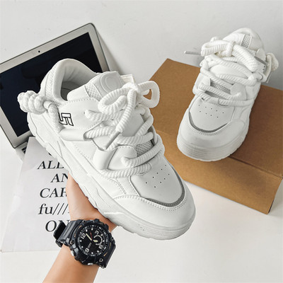 Αθλητικά παπούτσια Ανδρικά παχιά σόλα Lace Up Flats Breathable Mesh Trainers Sneakers Casual Παπούτσια Άνοιξη φθινόπωρο Αθλητικά παπούτσια τένις