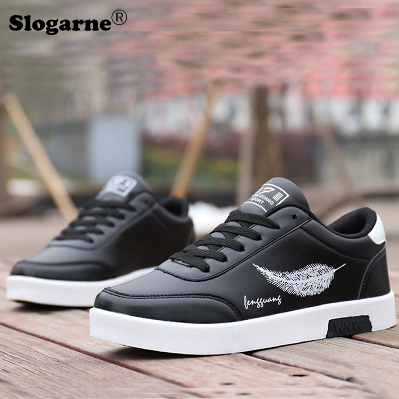 Ανδρικά καθημερινά αθλητικά παπούτσια Φοιτητικά Άνοιξη Καλοκαίρι Δερμάτινα Casual Παπούτσια Νέα παπούτσια Skateboard Faux Leather Loafers Μοντέρνα αθλητικά παπούτσια