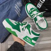 Ανδρικά αθλητικά παπούτσια με πλατφόρμα Streetwear Σχέδιο Vulcanize Ανδρικά παπούτσια casual PU Δερμάτινα συνονθύλευμα Αθλητικά παπούτσια Ανδρικά γυμναστήρια