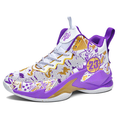 Νέα ανδρικά παπούτσια μπάσκετ Αθλητικά παπούτσια για ζευγάρια 2023 Αντιολισθητικά άνετα παιδικά αθλητικά παπούτσια