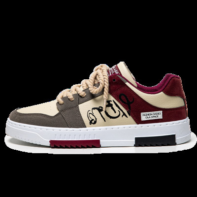 Νέα παπούτσια σχεδιαστών μόδας Ανδρικά παπούτσια Casual πλατφόρμα Sneakes Lace Up Trainers Student Sneakes Ανδρικά Βουλκανιζέ Παπούτσια Zapatillas Hombre