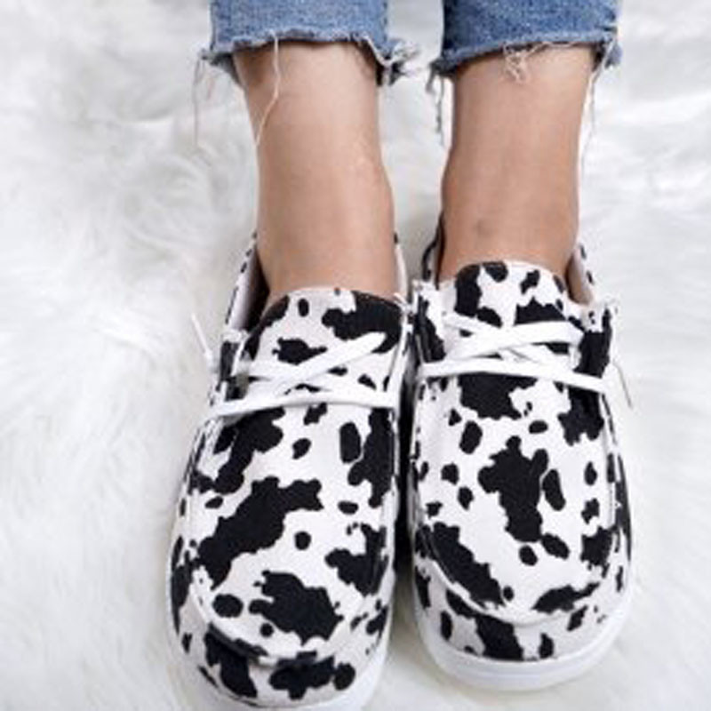 Γυναικεία παπούτσια καμβά Καλοκαιρινή μόδα Αναπνεύσιμα Flat παπούτσια Casual Loafers Sneakers Γυναικεία αθλητικά παπούτσια για περπάτημα Μέγεθος 43 WSH4461