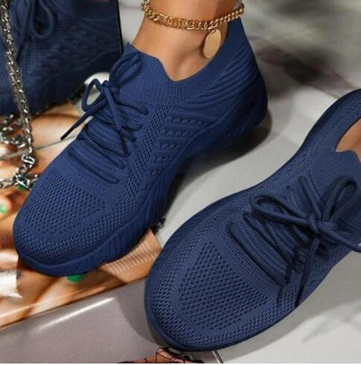 Γυναικεία αθλητικά παπούτσια αναπνεύσιμα casual γυναικεία αθλητικά παπούτσια Lace Up Γυναικεία flats Γυναικεία καλοκαιρινά βουλκανιζέ τρέξιμο Zapatillas De Mujer