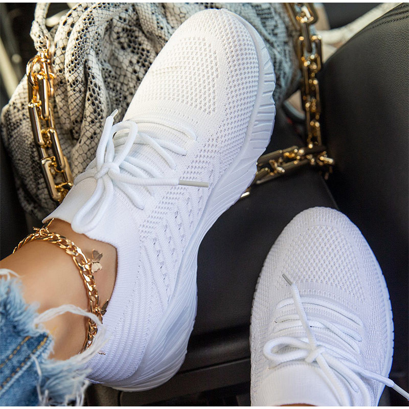 Γυναικεία αθλητικά παπούτσια αναπνεύσιμα casual γυναικεία αθλητικά παπούτσια Lace Up Γυναικεία flats Γυναικεία καλοκαιρινά βουλκανιζέ τρέξιμο Zapatillas De Mujer