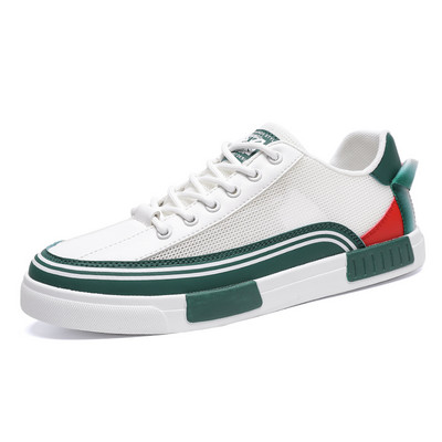 Nagy méretű nyári tornacipő férfiaknak 47-es méretű alkalmi cipők 2023 sport szabadidő divat kültéri hálós cipők férfi fűzős tornacipők