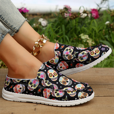 Γυναικεία παπούτσια 2023 Νέα αναπνεύσιμα δίχτυα, ελαφριά καθημερινά παπούτσια Άνετα με μαλακό πάτο, φλατ παπούτσια Zapatos De Mujer