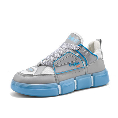 Proljetne trendi šarene dizajnerske cipele Muške prozračne cipele za skejtbord Muške ulične hip-hop tenisice Platforma cipele za muškarce