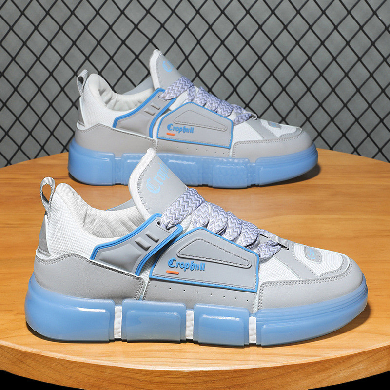 Proljetne trendi šarene dizajnerske cipele Muške prozračne cipele za skejtbord Muške ulične hip-hop tenisice Platforma cipele za muškarce