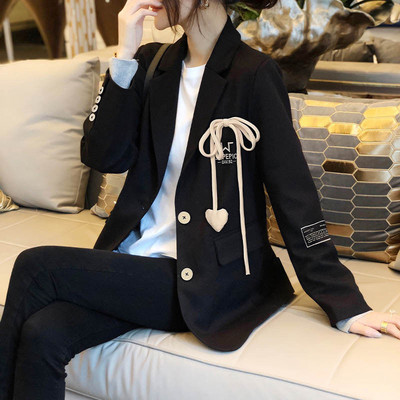 Ženski uski modni kaputi Ženski jednobojni sakoi dugih rukava s dugim rukavima i dugim rukavima Proljeće Jesen Jednoredni sako na jedno kopčanje Raznobojni sako 2022. Novo