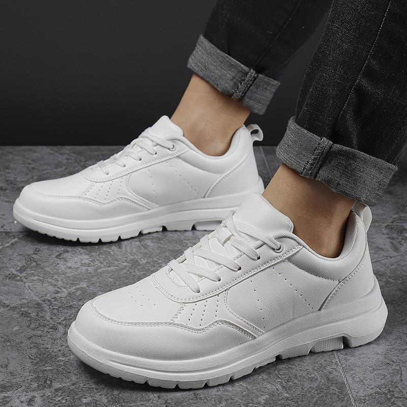 Pantofi sport pentru bărbați pantofi albi pantofi albi pentru alergare pantofi albi italieni, respirabili, pentru bărbați, încălțăminte anti-alunecare, designer de lux pentru bărbați