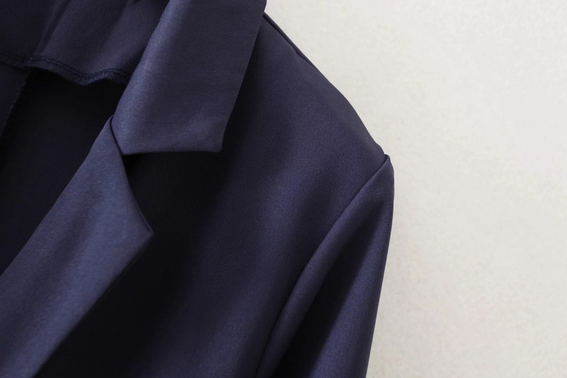 Moteriška Nauja, miela, suvarstoma, suvarstoma švarka moteriška korėjietiško stiliaus kontrastingų juostelių biuro kostiumo paltai