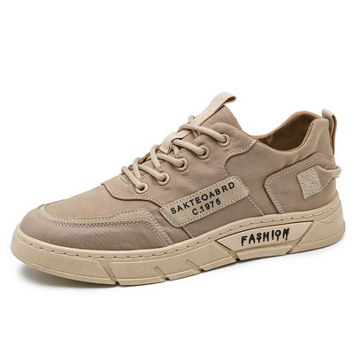 Niske cipele na vezanje, ležerne okrugle glave, lagane cipele na ravnom hodu Zapatillas Deporte Hombre, modne muške platnene cipele