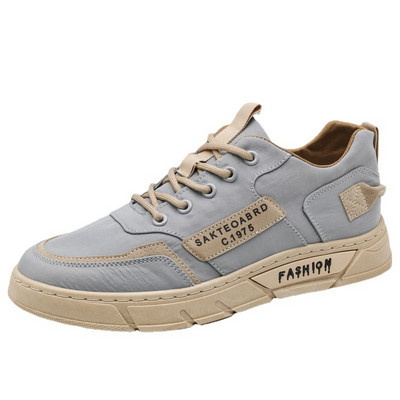 Niske cipele na vezanje, ležerne okrugle glave, lagane cipele na ravnom hodu Zapatillas Deporte Hombre, modne muške platnene cipele