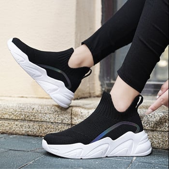 2023 Hot Sale Αθλητικά παπούτσια για ζευγάρια Casual Sneaker Ελαφρύ αθλητικά παπούτσια Κάλτσες αστράγαλο Παπούτσια Hombre Size Couple Vulcanize Παπούτσια