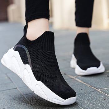 2023 Hot Sale Αθλητικά παπούτσια για ζευγάρια Casual Sneaker Ελαφρύ αθλητικά παπούτσια Κάλτσες αστράγαλο Παπούτσια Hombre Size Couple Vulcanize Παπούτσια