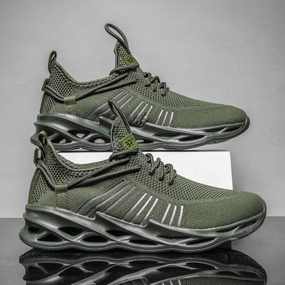 Ανδρικά αθλητικά αθλητικά παπούτσια εξωτερικού χώρου ελαφριά αναπνεύσιμα λευκά κόκκινα παπούτσια Παπούτσια περπατήματος για ενήλικες ανδρικά παπούτσια γυμναστικής Υποστήριξη Drop-shipping