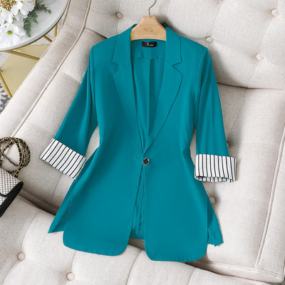 XFPV Γυναικείο συνονθύλευμα ιδιοσυγκρασία Loose single Breasted White Blazer Jacket Fashion New Tide Άνοιξη Φθινόπωρο 2023 SM7781