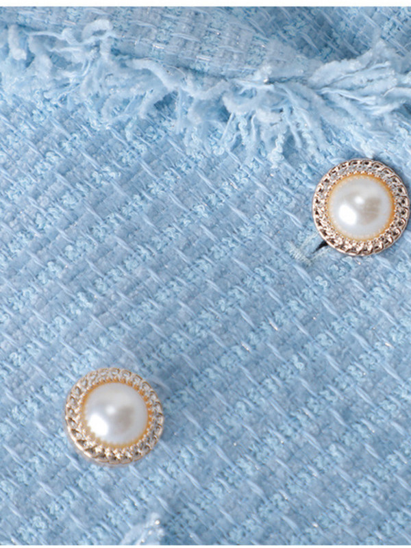 XFPV női alkalmi, hosszú ujjú, vastagított bojt, rózsaszín gyapjú blézer temperamentumos kabát kabát divat, új dagály, 2023. ősz SM8239