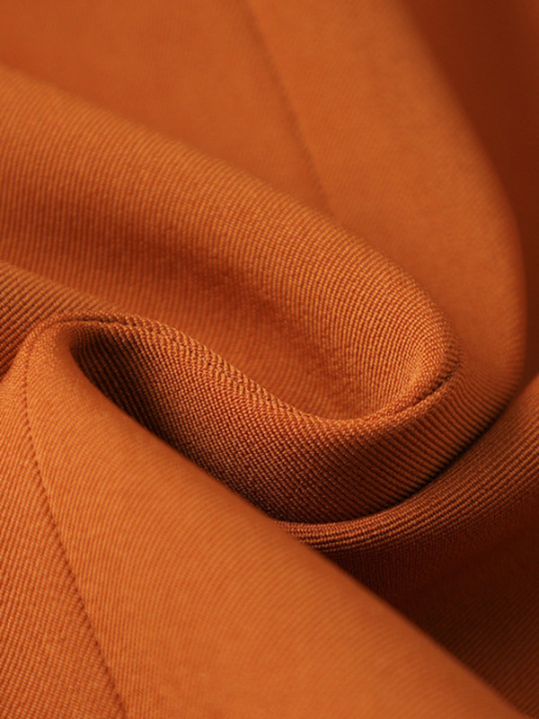 XFPV ženski jednobojni uski blejzer dugih rukava s kaputom temperamentne modne korejske nove plime, jesen 2023. SM8232