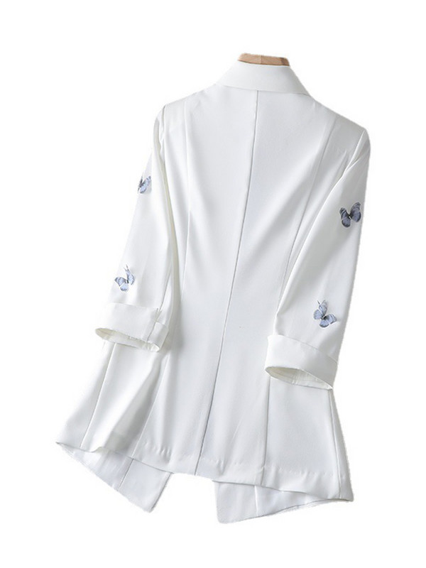 XFPV Ženski ležerni visokokvalitetni tanak temperamentni sako sa tri četvrtine rukava, modna jakna, nova plima, jesen 2023. SM7961