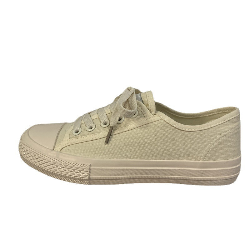 Βουλκανιζέ Παπούτσια Κοριτσίστικα Νέα Μονόχρωμα Μαύρα Αθλητικά Παπούτσια Γυναικεία Gumshoes Χαμηλό ψηλό Nice Quality Casual Leisure Παπούτσια AS-87