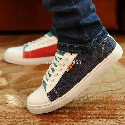 Muške cipele za skateboarding Muške patchwork sportske tenisice na vezanje Profesionalne neklizajuće vanjske prozračne cipele za vježbanje #B1354