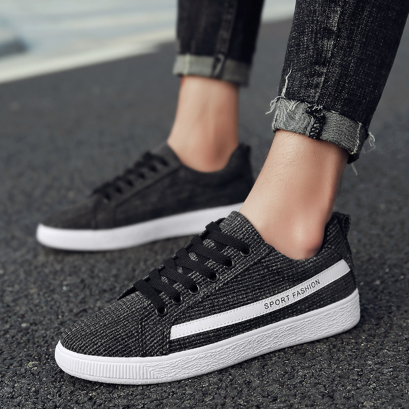 Ανδρικά παπούτσια σκέιτμπορντ Κλασικά παπούτσια με αναπνεύσιμο καμβά Αθλητικά παπούτσια με κορδόνια ελαφριά παπούτσια Αθλητικά γυμναστήρια AA11061