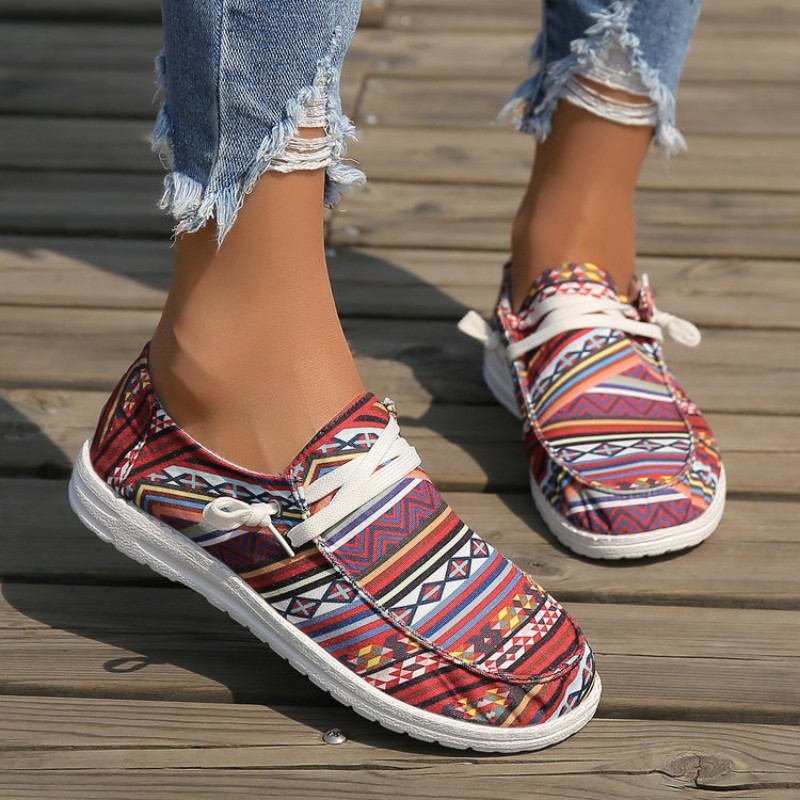 Nove ljetne 2023. Ženske vulkanizirane cipele Platnene natikače Ženske ravne cipele Modne ženske cipele za hodanje Ležerne tenisice