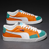 Μόδα Πορτοκαλί Unisex Ανδρικά Παπούτσια Skateboard Καλοκαίρι Νέες Παραλαβές Ανδρικά Βουλκανιζέ Παπούτσια Άνετα Ανδρικά παπούτσια με κορδόνια Casual 2023