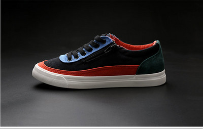 Trend Νέο σχέδιο Καμβάς Παπούτσια Skateboarding Ανδρικά αθλητικά παπούτσια ελεύθερου χρόνου Άνετα υφασμάτινα παπούτσια Ανδρικά μαθητικά αθλητικά παπούτσια