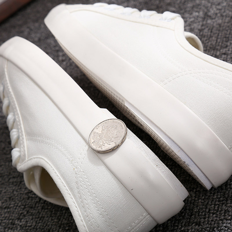 BCEBYL Classic White Canvas Παπούτσια Γυναικεία καλοκαιρινά αθλητικά παπούτσια Casual Flats Γυναικεία λευκά αθλητικά παπούτσια Γυναικεία παπούτσια 2023 Ανδρικά παπούτσια