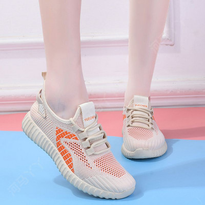 Ljetne ženske cipele Mrežaste prozračne cipele s udubljenom mrežom Ravne neklizajuće turističke cipele za slobodno vrijeme Ins Trendy lagane tenisice