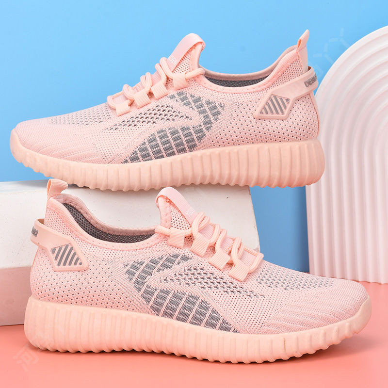 Ljetne ženske cipele Mrežaste prozračne cipele s udubljenom mrežom Ravne neklizajuće turističke cipele za slobodno vrijeme Ins Trendy lagane tenisice