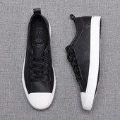 Monstceler Meeste Vulcanize Inglismaa Joker Kingad Korea Mood Meeste Disainer Lamedad Ümmarguse ninaga Kulumiskindel õmblusjalats