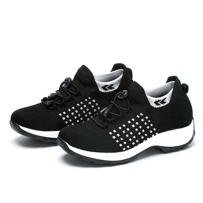 Sprot Casual Παπούτσια Γυναικεία Διχτυωτή Πλατφόρμα Περπάτημα Παπούτσια για χορό για τρέξιμο σε εξωτερικό χώρο Παπούτσια τένις Μέγεθος 35-45