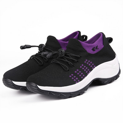 Sprot Casual Παπούτσια Γυναικεία Διχτυωτή Πλατφόρμα Περπάτημα Παπούτσια για χορό για τρέξιμο σε εξωτερικό χώρο Παπούτσια τένις Μέγεθος 35-45