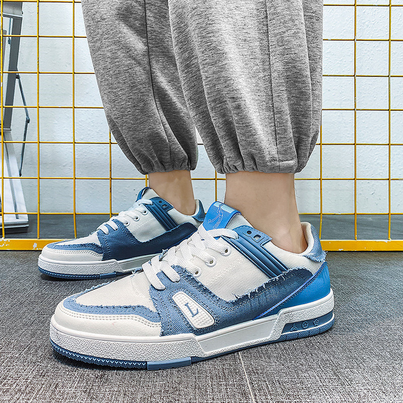 Fashion Mesh Πράσινα Ανδρικά αθλητικά παπούτσια Skateboard Αντιολισθητικά Αθλητικά Παπούτσια Ανδρικά Ανδρικά Σχεδιαστικά Παπούτσια χαμηλού κοψίματος καλάθι homme