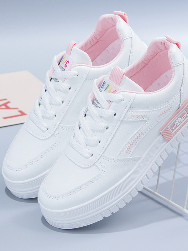 Ženska obuća za slobodno vrijeme Ljeto Novi stil Ravne cipele s platformom na vezanje za van Udobne cipele za slobodno vrijeme Ženske cipele