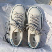 Γυναικεία παπούτσια για πατίνια καμβά Πλατφόρμα Βουλκανιζέ Παπούτσια Casual Flats Sneakers Γυναικεία Μόδα Comfort Slip-on Sneakers