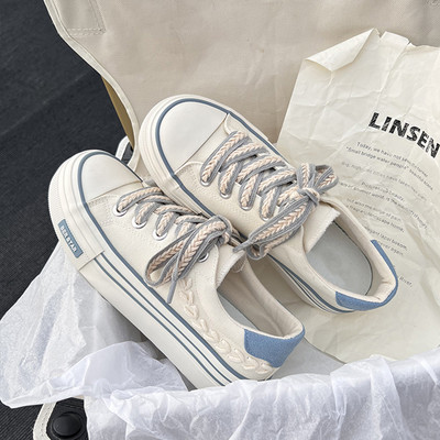 Γυναικεία παπούτσια για πατίνια καμβά Πλατφόρμα Βουλκανιζέ Παπούτσια Casual Flats Sneakers Γυναικεία Μόδα Comfort Slip-on Sneakers