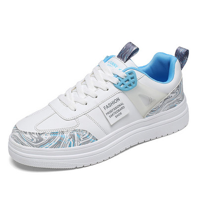 Φθινοπωρινά, χειμερινά λευκά, Unisex, ανδρικά παπούτσια για πατίνια, ψηλά αθλητικά παπούτσια, ελαφριά παπούτσια, μικρού μεγέθους, παιδικά αθλητικά παπούτσια, γυμναστήρια Zapatillas Hombre