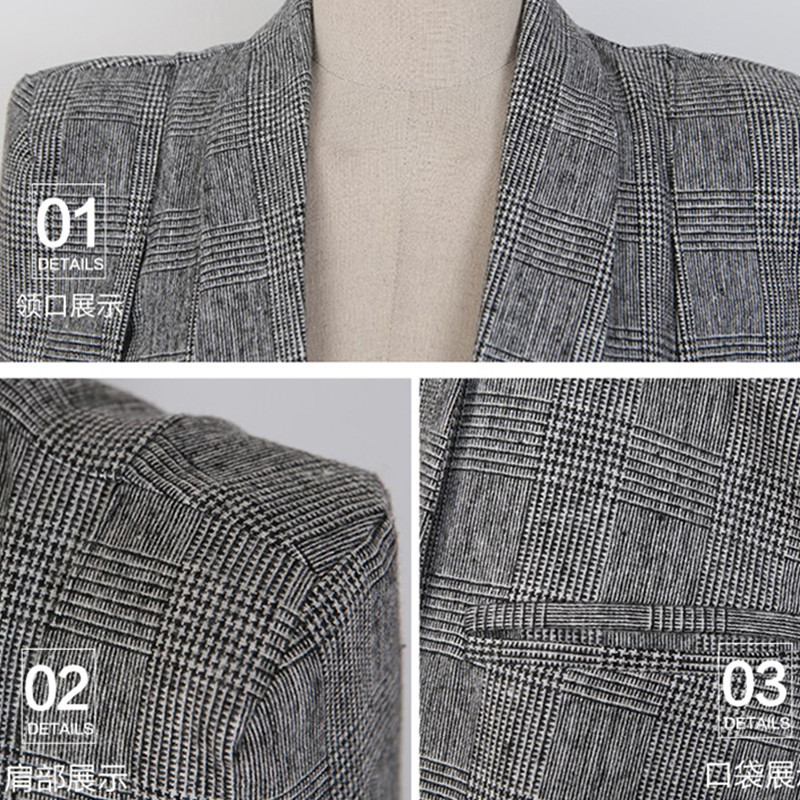 Kevad-sügismantel, keeb, bleiser, naiste pontšo mantel, sälk, lõhestatud rev, pikkade varrukatega vabaajariided ülikond jakk Naiste välirõivad topsid